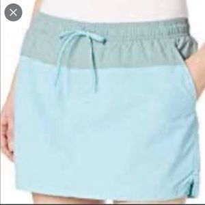 Columbia Color Block Skort Teal - Medium